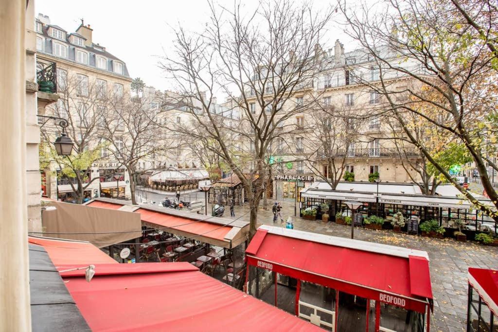 Charming Le Marais Retro Apartment ปารีส ภายนอก รูปภาพ