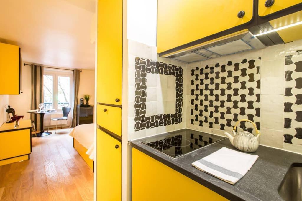 Charming Le Marais Retro Apartment ปารีส ภายนอก รูปภาพ