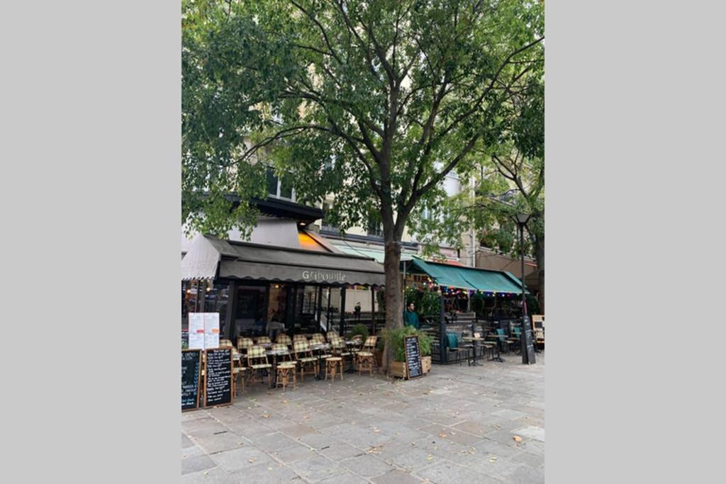 Charming Le Marais Retro Apartment ปารีส ภายนอก รูปภาพ