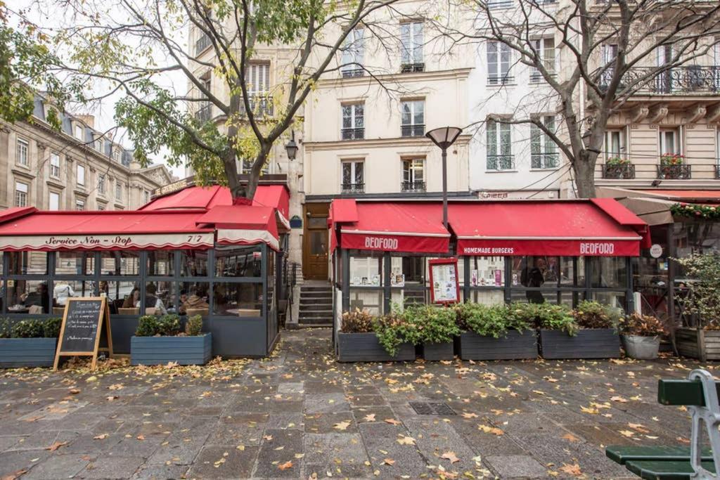 Charming Le Marais Retro Apartment ปารีส ภายนอก รูปภาพ